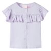 Kindershirt 128 lila