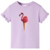 Kindershirt 128 lila
