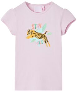 Kindershirt 128 lila