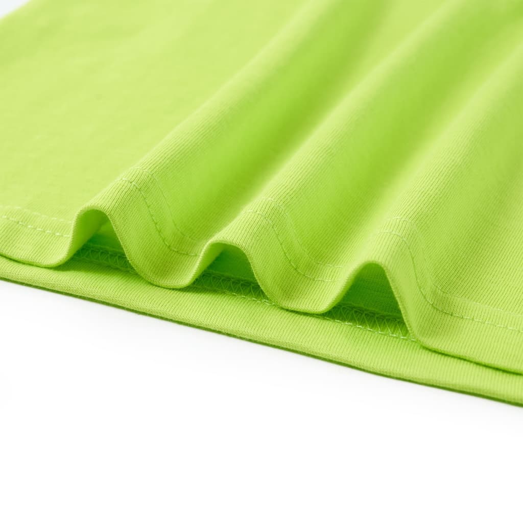 Kindershirt 128 limoengroen - Image 6