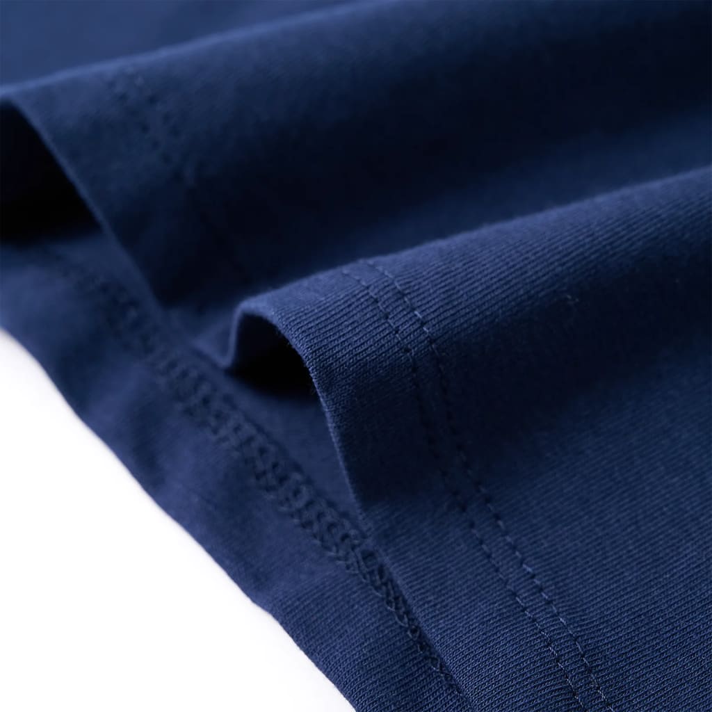 Kindershirt 128 marineblauw - Image 6