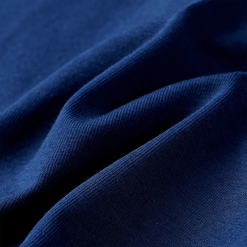Kindershirt 128 marineblauw - Image 7