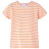 Kindershirt 128 neonoranje
