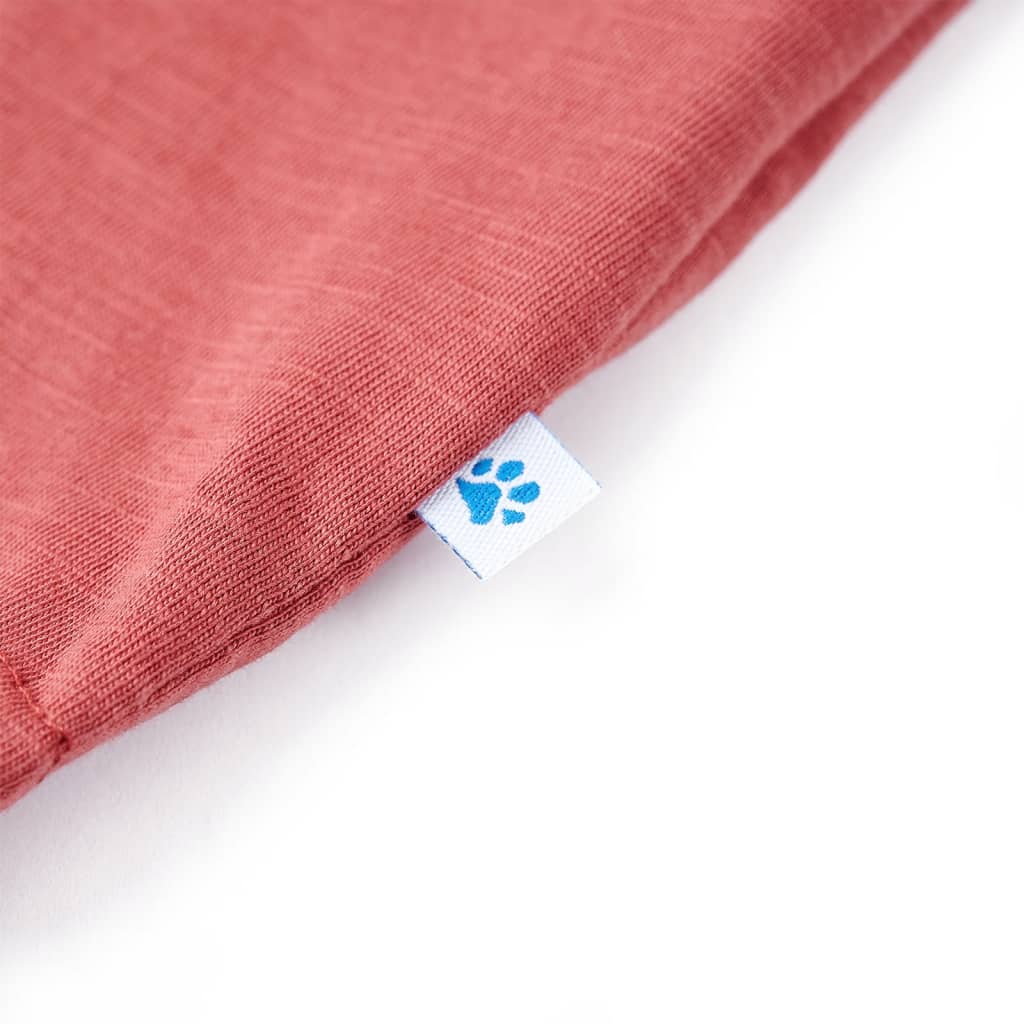 Kindershirt 128 paprikakleurig - Image 5