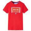 Kindershirt 128 rood
