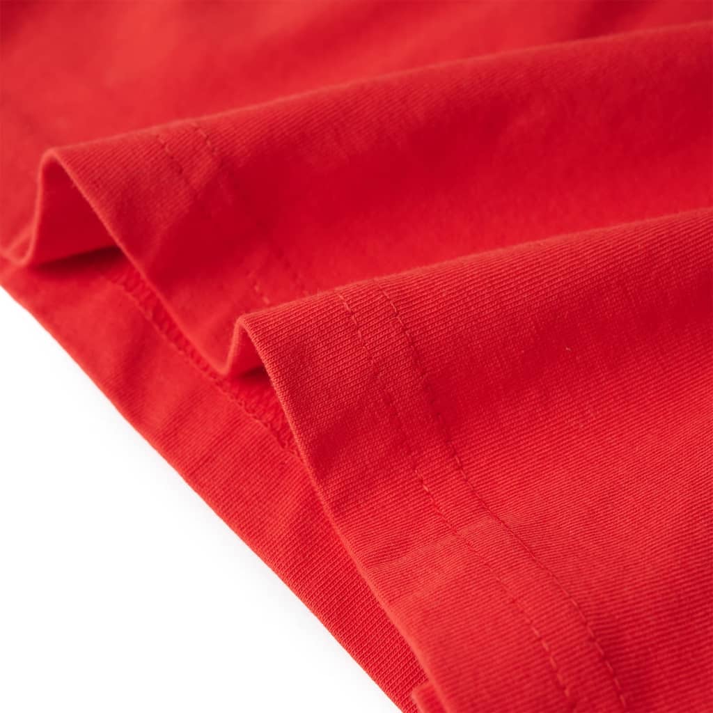 Kindershirt 128 rood - Image 6