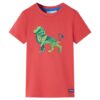 Kindershirt 128 rood