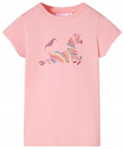 Kindershirt 128 roze