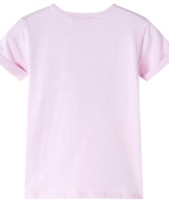 Kindershirt 128 zachtroze