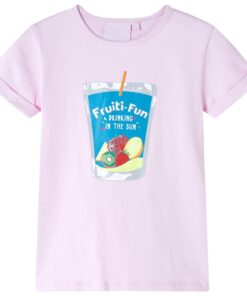 Kindershirt 128 zachtroze