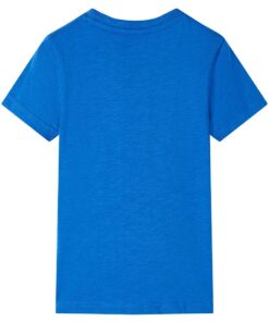Kindershirt 140 blauw