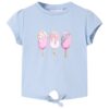 Kindershirt 140 blauw