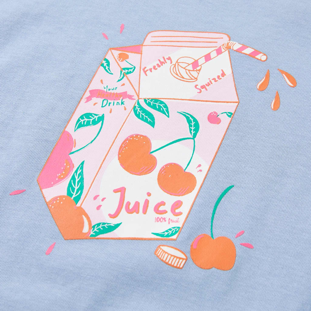 Kindershirt 140 blauw - Image 4