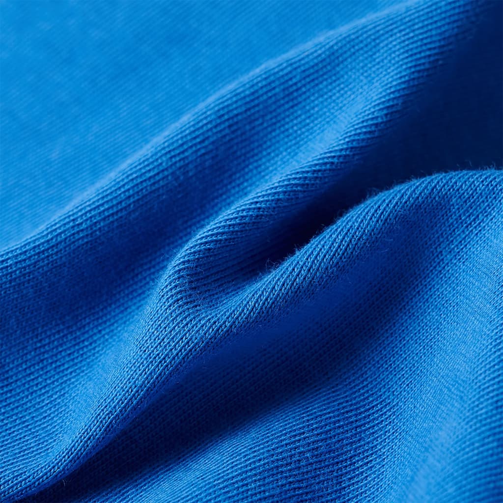 Kindershirt 140 blauw - Image 7