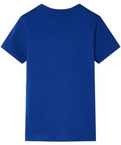 Kindershirt 140 donkerblauw