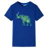 Kindershirt 140 donkerblauw