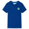 Kindershirt 140 donkerblauw
