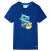 Kindershirt 140 donkerblauw