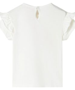 Kindershirt 140 ecru
