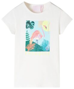 Kindershirt 140 ecru