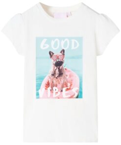 Kindershirt 140 ecru