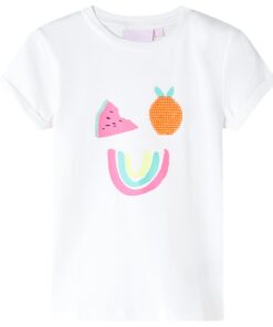 Kindershirt 140 ecru