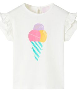 Kindershirt 140 ecru
