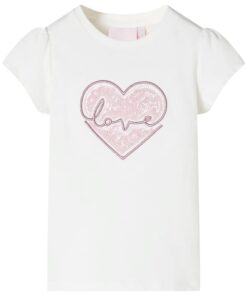 Kindershirt 140 ecru