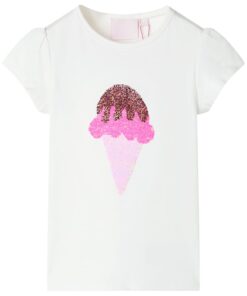 Kindershirt 140 ecru