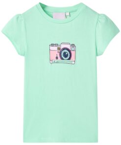 Kindershirt 140 felgroen