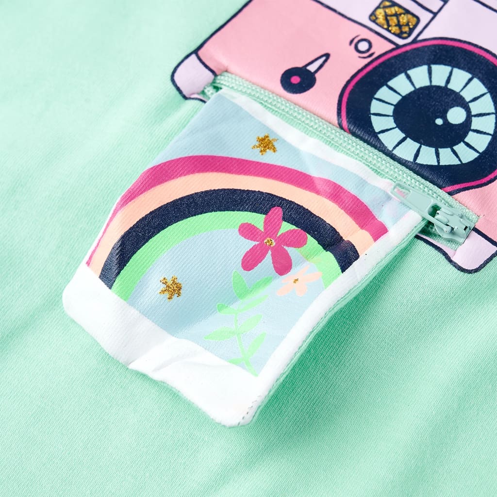 Kindershirt 140 felgroen - Image 5