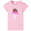 Kindershirt 140 felroze