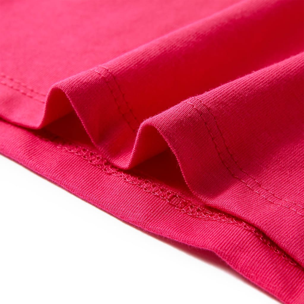 Kindershirt 140 felroze - Image 6