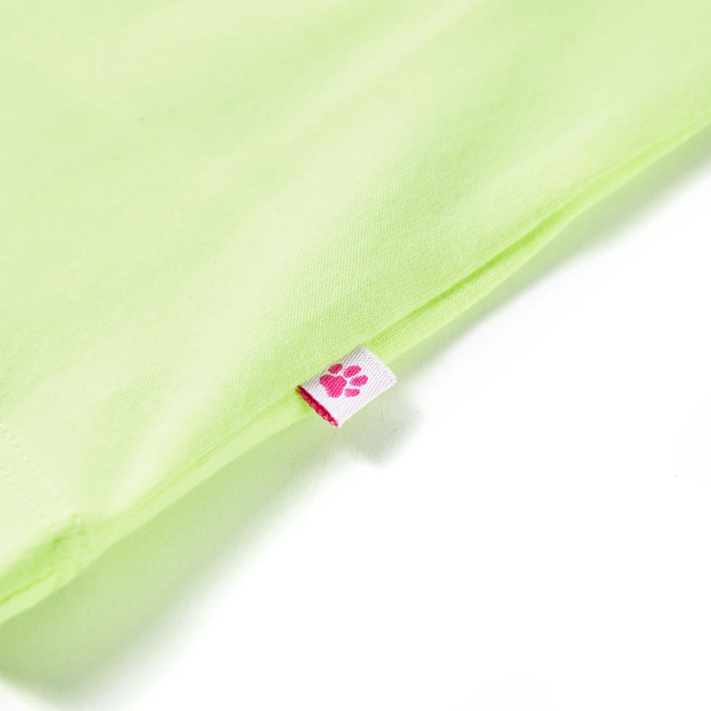Kindershirt 140 fluorescerend geel - Image 5