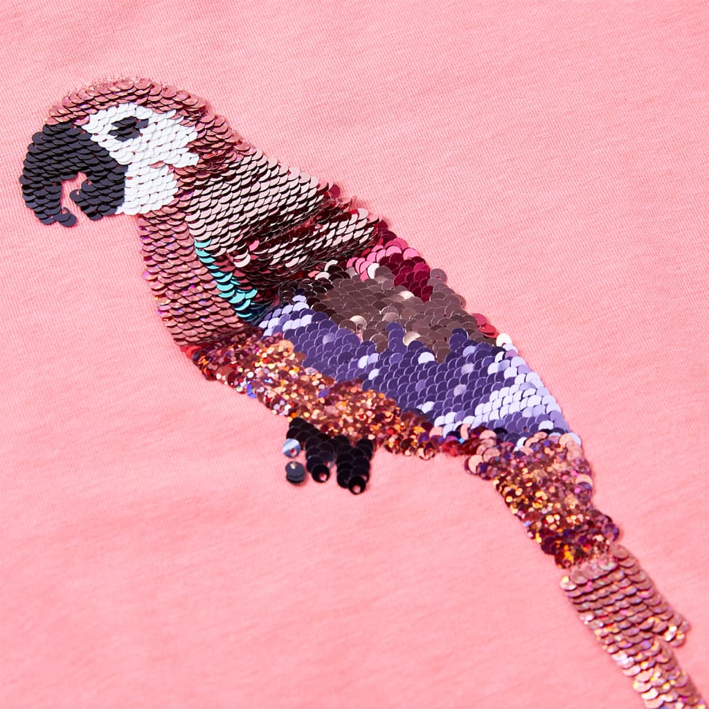 Kindershirt 140 fluorescerend roze - Image 4