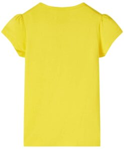 Kindershirt 140 geel