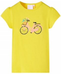 Kindershirt 140 geel