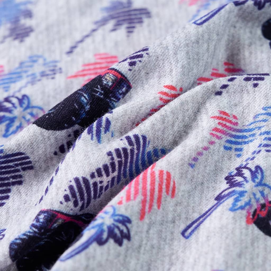 Kindershirt 140 gemêleerd grijs - Image 7