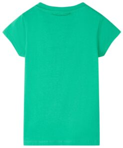 Kindershirt 140 groen