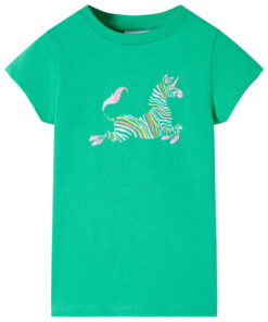 Kindershirt 140 groen