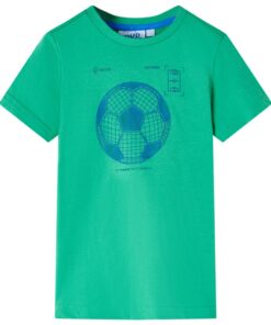 Kindershirt 140 groen