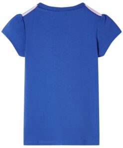 Kindershirt 140 kobaltblauw