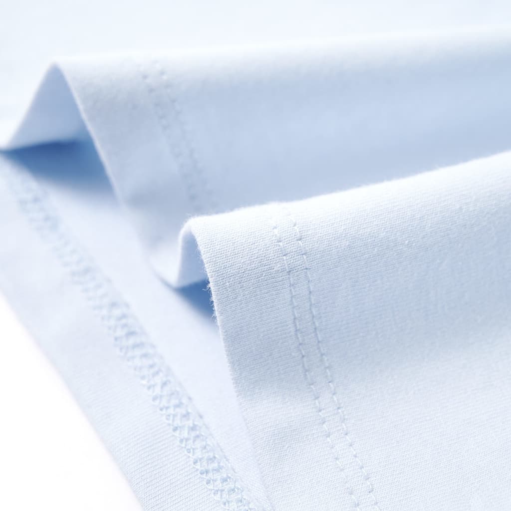 Kindershirt 140 lichtblauw - Image 6