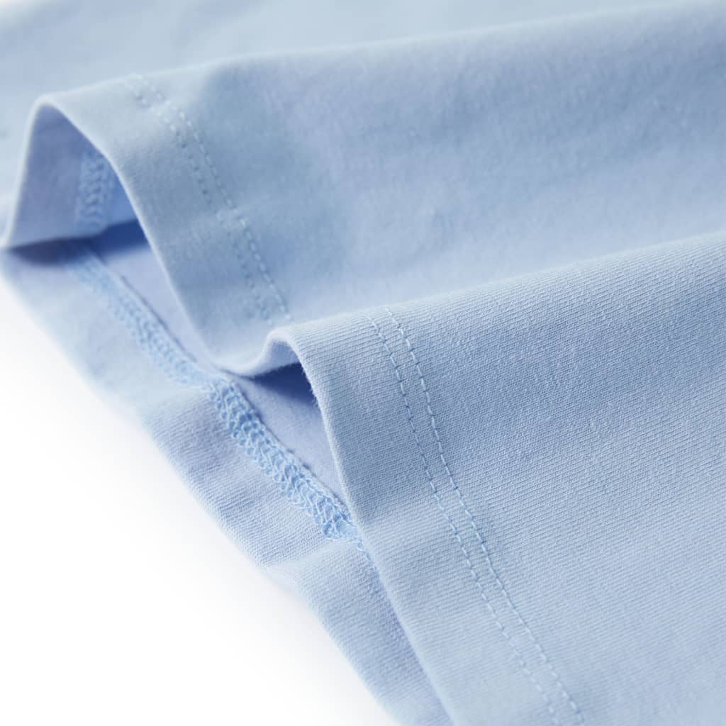 Kindershirt 140 lichtblauw - Image 6