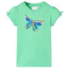 Kindershirt 140 lichtgroen