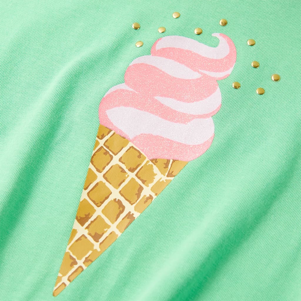 Kindershirt 140 lichtgroen - Image 4