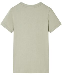 Kindershirt 140 lichtkakikleurig