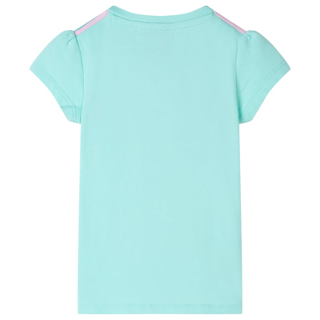 Kindershirt 140 lichtmint