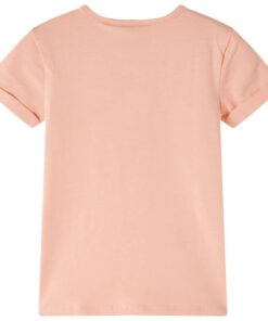 Kindershirt 140 lichtoranje