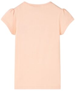 Kindershirt 140 lichtoranje